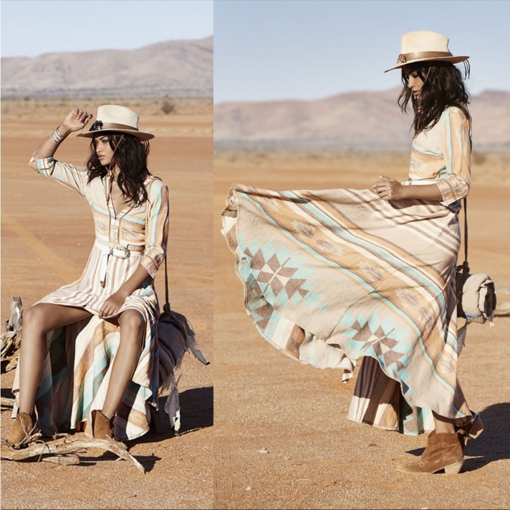 🦄 🌟 Spell & the gypsy Peyote Gown Dress Small 🦄